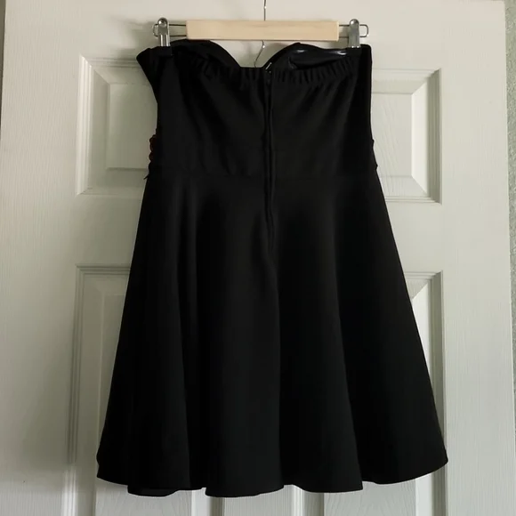 Speechless  Strapless dress floral appliques  Sz 11 - Picture 5 of 9